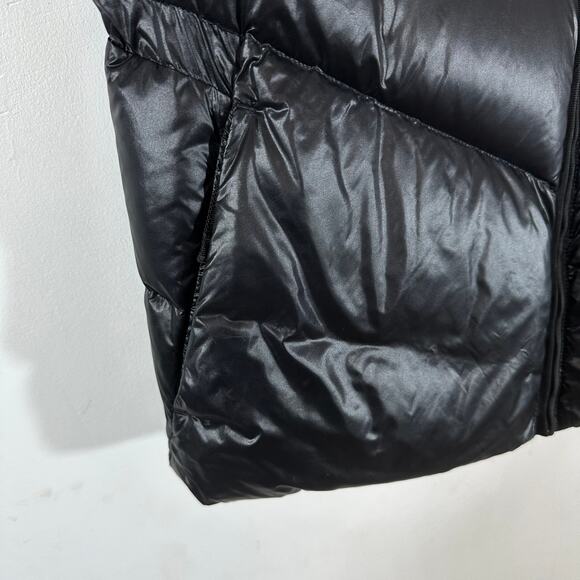 ATHLETA‎ Lofty Down Vest Puffer Shiny Womans Small No Hood - Picture 6 of 10